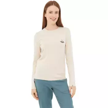 Лонгслив Viking Escalante Bamboo, бежевый