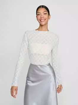 Лонгслив Vila, белый