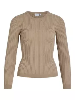 Лонгслив Vila, бежевый