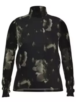 Лонгслив Vila, черный