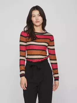 Лонгслив Vila Ember, красочный