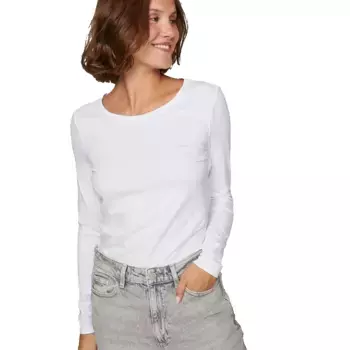 Лонгслив Vila Nora, белый