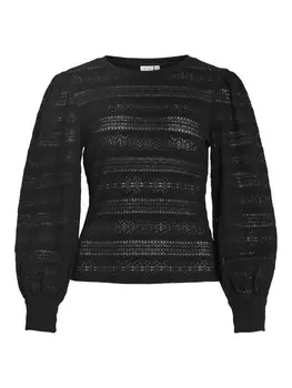 Лонгслив VILA Shirt, черный