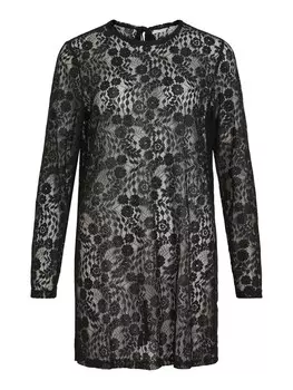 Лонгслив VILA Shirt, черный