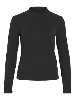 Лонгслив VILA Shirt, черный