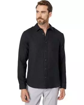 Лонгслив Vince Double Face, цвет Heather Black