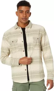 Лонгслив VISSLA Creators Innovators Eco Long Sleeve Flannel, цвет Dune