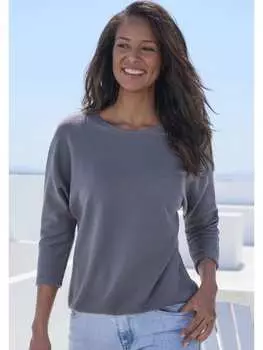 Лонгслив Vivance, цвет rauchblau