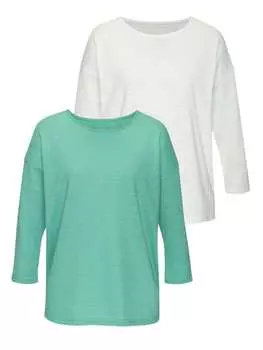 Лонгслив Vivance, цвет trkis, wei