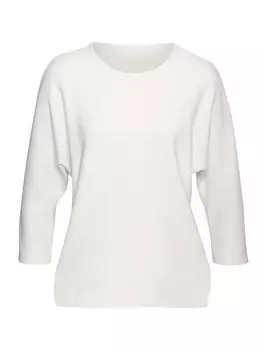 Лонгслив Vivance, кремовый