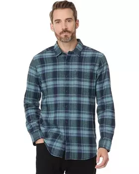 Лонгслив Volcom Baystone Flannel Long Sleeve, темно-синий