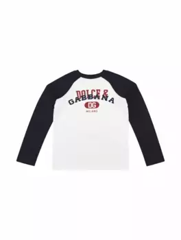 Лонгслив в стиле колор-блок Dolce&Gabbana, мультиколор