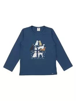 Лонгслив Walkiddy Longsleeve, темно-синий