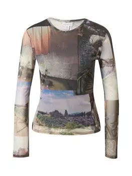 Лонгслив Warehouse, разноцветный