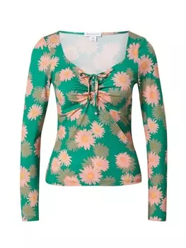 Лонгслив Warehouse, зеленый