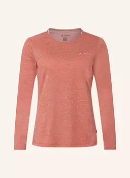 Лонгслив важно VAUDE, светло-красный