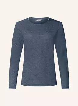 Лонгслив важно VAUDE, темно-синий