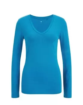 Лонгслив We Fashion, лазурный