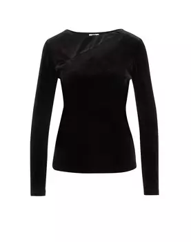 Лонгслив WE Fashion Shirt, черный