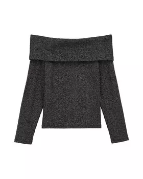 Лонгслив WE Fashion Shirt, черный