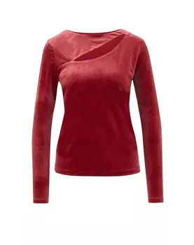 Лонгслив WE Fashion Shirt, цвет red/dark red
