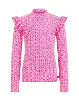 Лонгслив WE Fashion Shirt, розовый