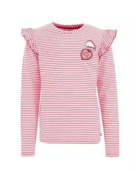 Лонгслив WE Fashion Shirt, розовый