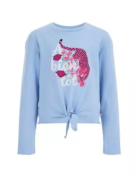 Лонгслив We Fashion, синий