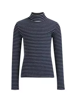 Лонгслив WE Fashion, темно-синий