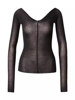 Лонгслив Weekday, черный