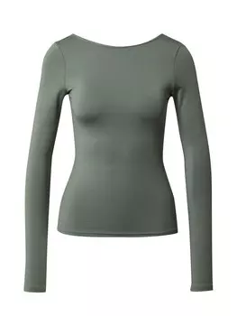 Лонгслив Weekday GIZEM, хаки