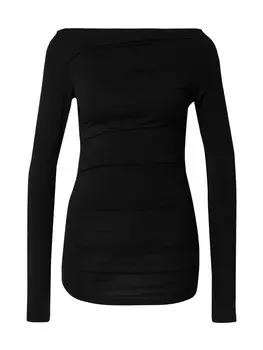 Лонгслив Weekday JWAN, черный