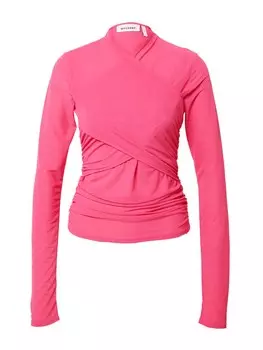 Лонгслив Weekday LARAH, розовый