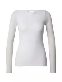 Лонгслив Weekday, пастельный синий