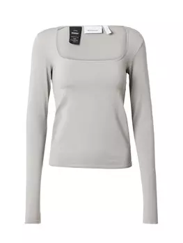 Лонгслив Weekday, серый