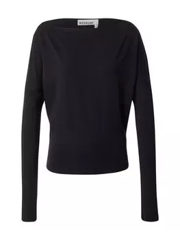 Лонгслив WEEKDAY Shirt Johanna, черный
