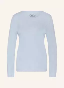 Лонгслив ZADA, светло-синий