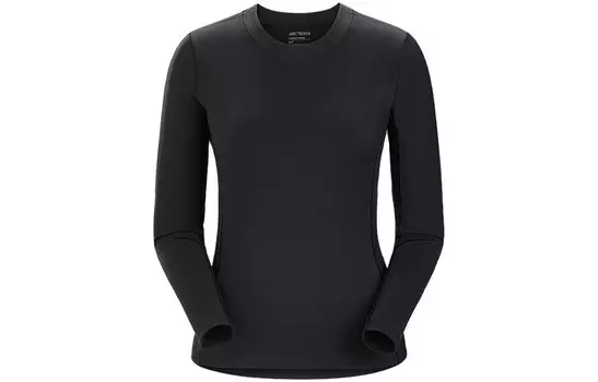 Лонгслив женский Arcteryx Rho с V-образным вырезом, розовый