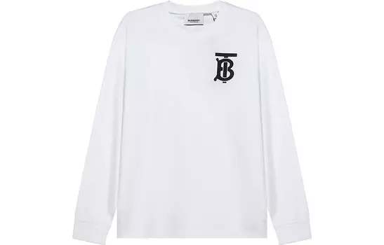 Лонгслив женский Burberry, белый