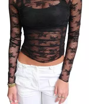 Лонгслив женский Et Clet, черный