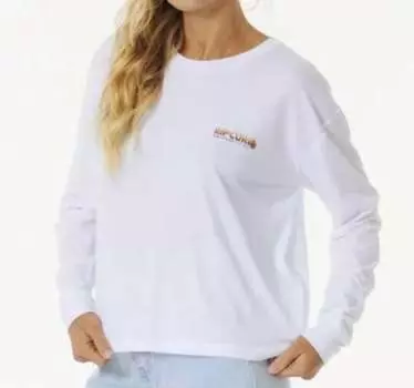 Лонгслив женский Rip Curl, белый