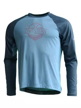 Лонгслив Zimtstern Fahrradtrikot PureFlowz, синий