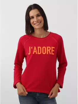 Лонгслив Zwillingsherz Anika, красный