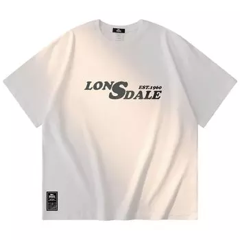 LONSDALE Футболка унисекс, Белый