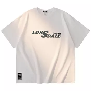 LONSDALE Футболка унисекс, Черный