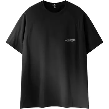 LONSDALE Футболка унисекс, цвет Black