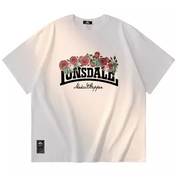 LONSDALE Футболка унисекс, цвет Black
