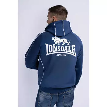 LONSDALE Мужская спортивная куртка с капюшоном стандартного кроя ACHAVANICH, цвет blau