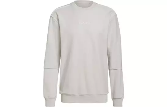 LOOPBACK CREW Толстовка мужская серая жемчужная пудра Adidas Originals, серый