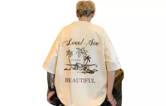 Loox! ЛЮКС! Футболка унисекс, Бежевый